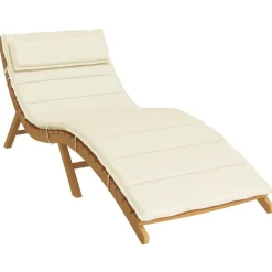 vidaXL Decoración-Cojín de tumbona de tela Oxford color 180x60x4 cm