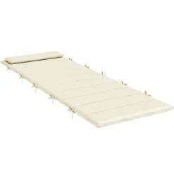 vidaXL Decoración-Cojín de tumbona de tela Oxford color 180x60x4 cm