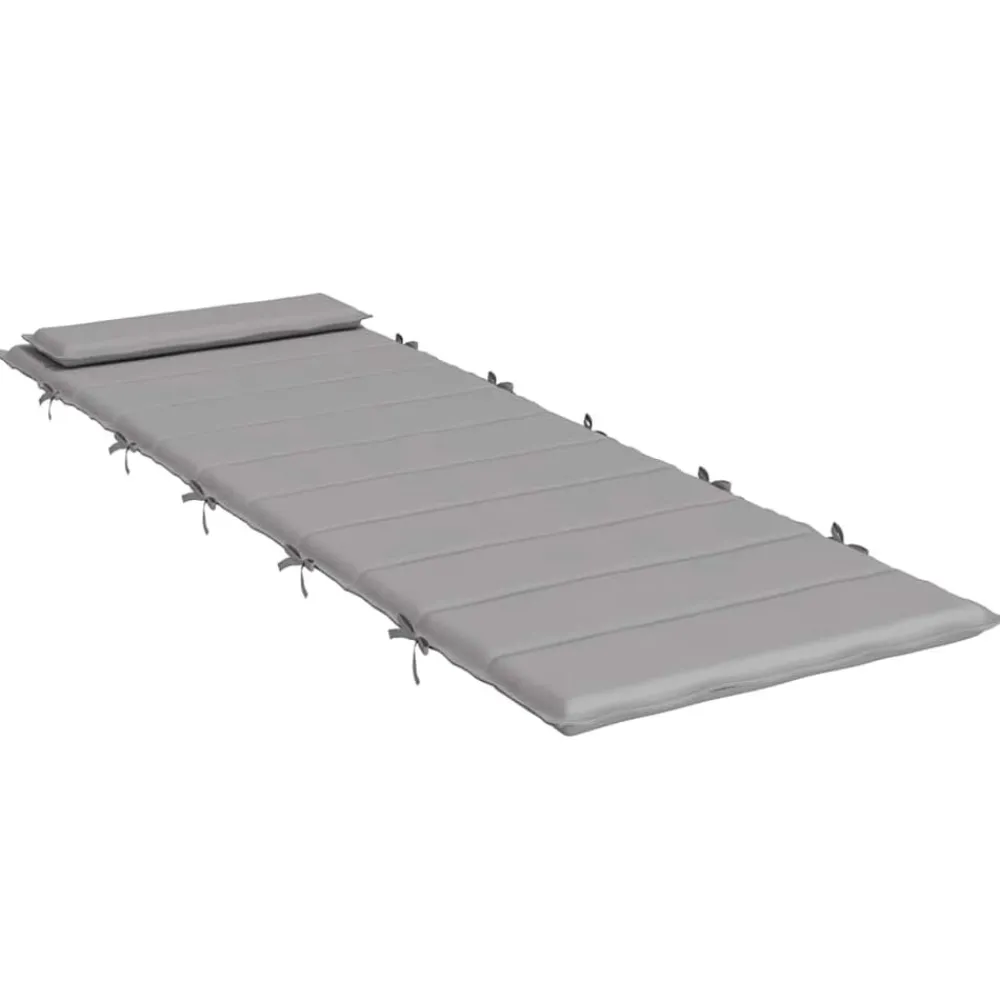 vidaXL Decoración-Cojín de tumbona de tela Oxford 180x60x4 cm