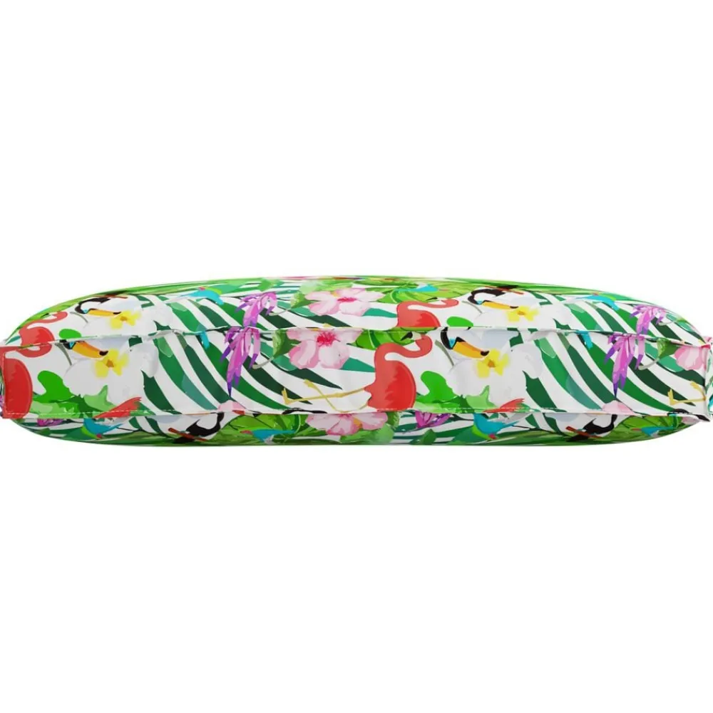 vidaXL Cojín Floral Multicolor 120 x 80 x 12 cm Tela Oxford Selva tropical