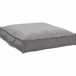 vidaXL Cojín 70 x 70 x 12 cm Tela Oxford Gris