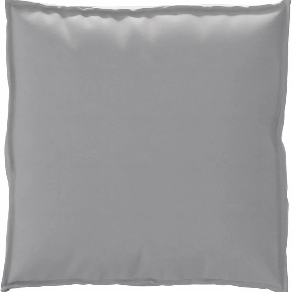 vidaXL Cojín 70 x 70 x 12 cm Tela Oxford Gris