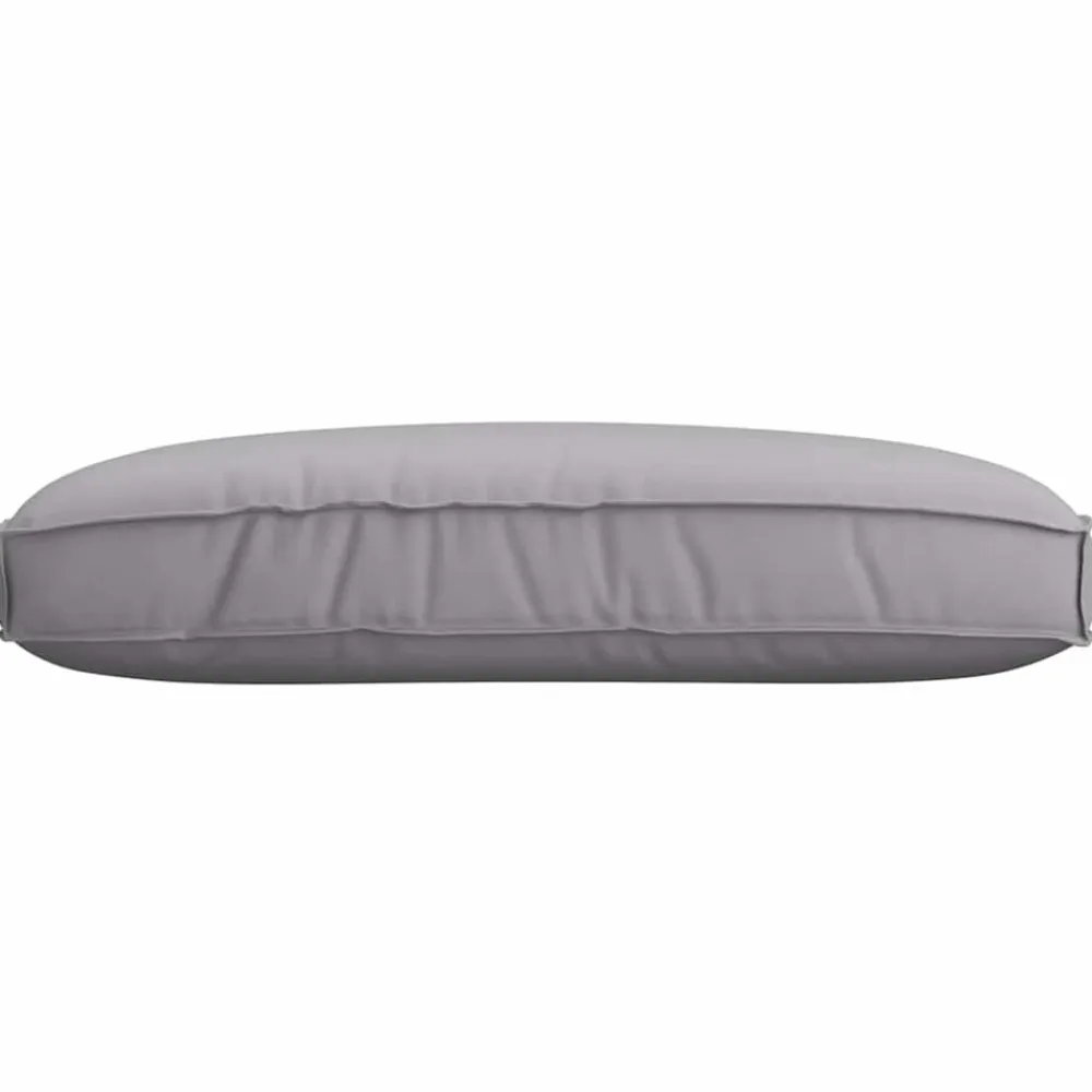 vidaXL Cojín 120 x 80 x 12 cm Tela Oxford Gris Outlet