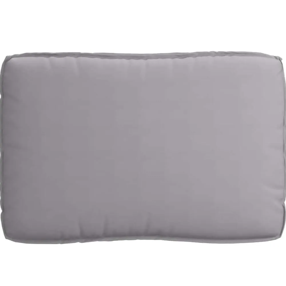 vidaXL Cojín 120 x 80 x 12 cm Tela Oxford Gris Outlet