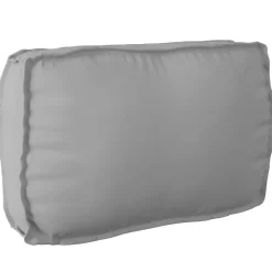 vidaXL Cojín 70 x 40 x 12 cm Tela Oxford Gris Sale