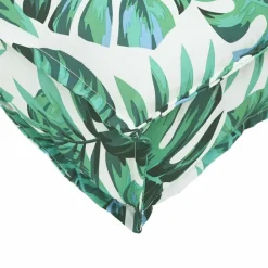 vidaXL Cojín Hoja Patrón de hoja 120 x 40 x 8 cm Tela Oxford Diseño de hojas Clearance