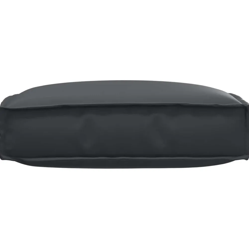 vidaXL Cojín 60 x 60 x 12 cm Tela Oxford Negro Online