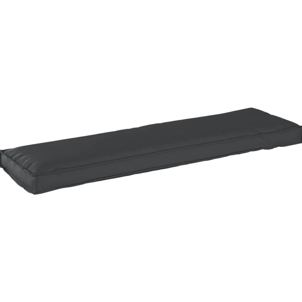 vidaXL Cojín 140 x 40 x 8 cm Tela Oxford Negro Outlet