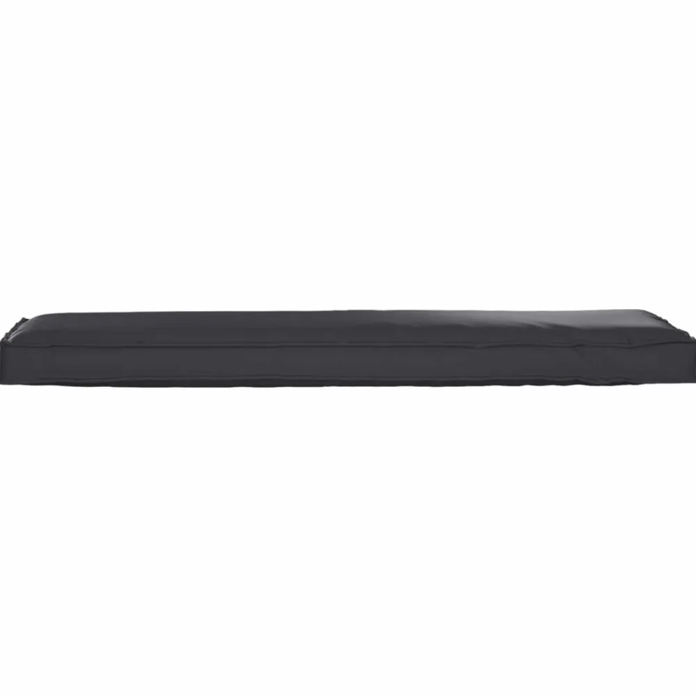 vidaXL Cojín 140 x 40 x 8 cm Tela Oxford Negro Outlet