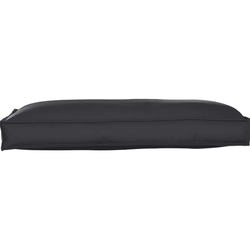 vidaXL Cojín 120 x 60 x 12 cm Tela Oxford Negro Best