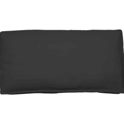 vidaXL Cojín 120 x 60 x 12 cm Tela Oxford Negro Best