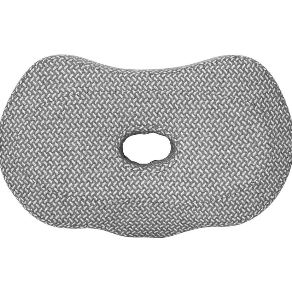 vidaXL Ropa De Casa-Cojín para el Cuello Color sólido 53 x 34,5 x 10,5 cm