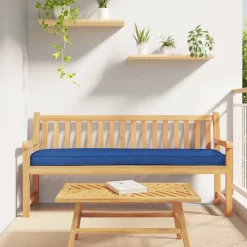 vidaXL Cojín para palet 200 x 40 x 8 cm Tela Oxford Azul royal Sale