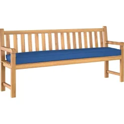 vidaXL Cojín para palet 200 x 40 x 8 cm Tela Oxford Azul royal Sale