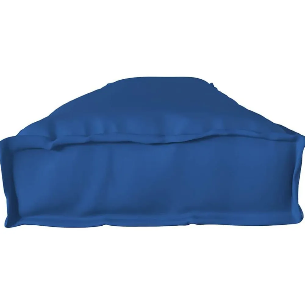 vidaXL Cojín para palet 200 x 40 x 8 cm Tela Oxford Azul royal Sale