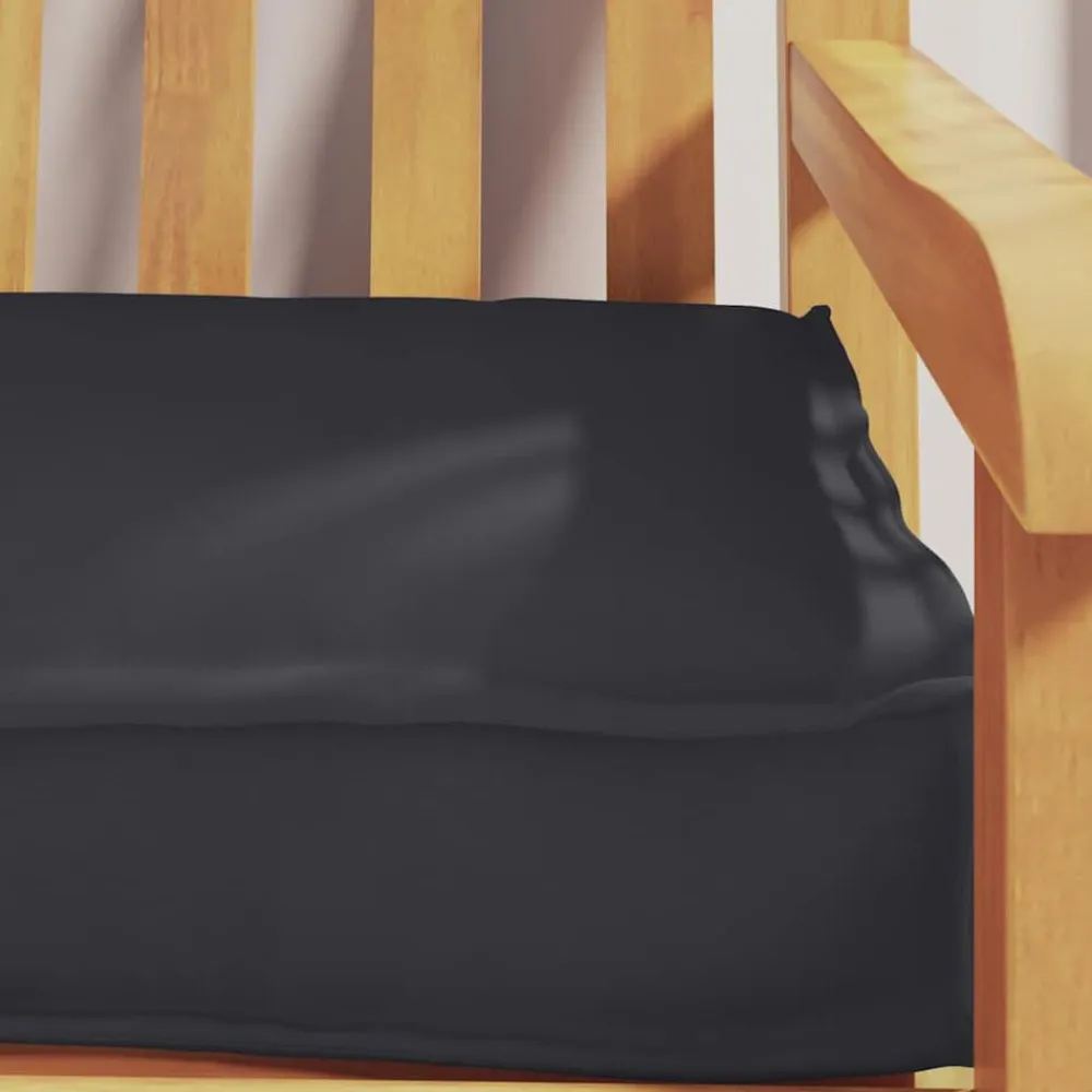 vidaXL Cojín para palet 180 x 40 x 8 cm Tela Oxford Negro New