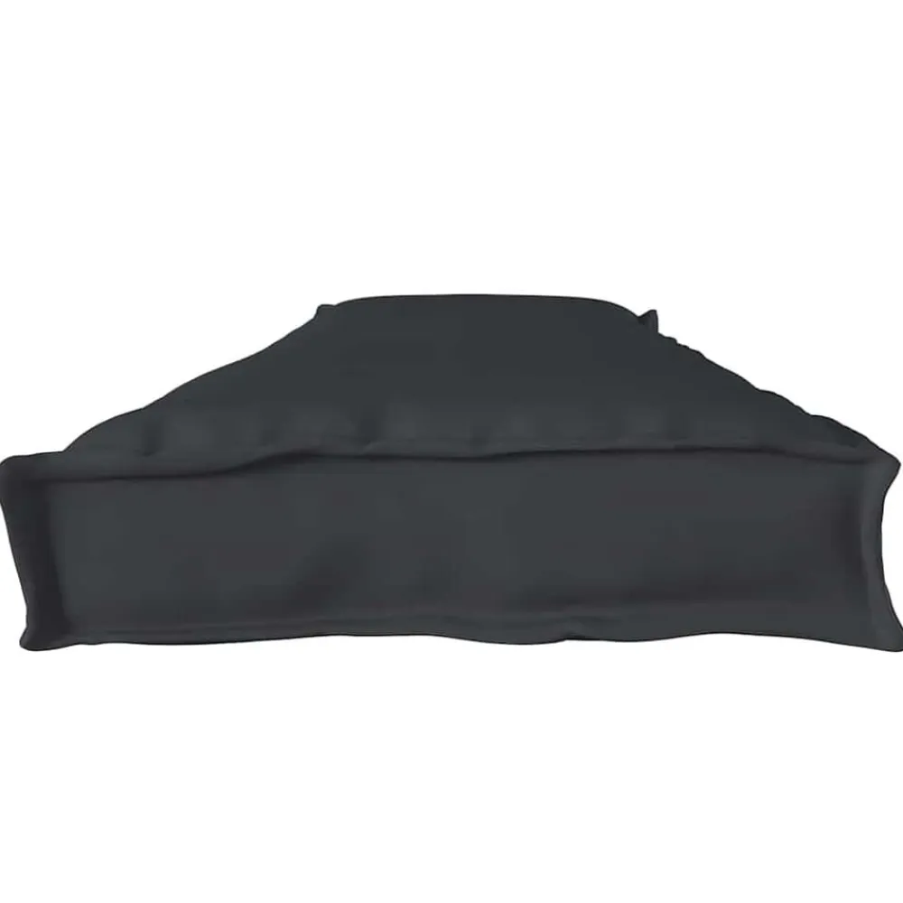 vidaXL Cojín para palet 180 x 40 x 8 cm Tela Oxford Negro New
