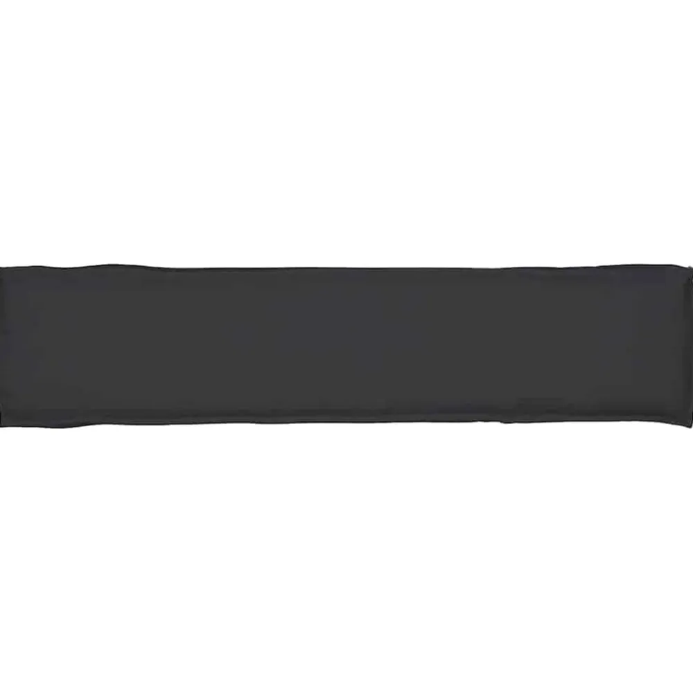 vidaXL Cojín para palet 180 x 40 x 8 cm Tela Oxford Negro New