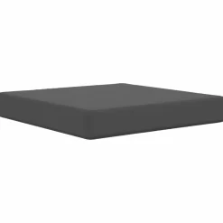vidaXL Cojín para sofá de exterior 3 pcs Poliéster Antracita Discount