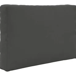 vidaXL Cojín para sofá de exterior 3 pcs Poliéster Antracita Discount