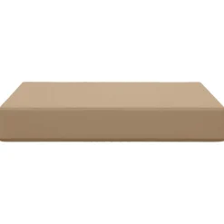 vidaXL Cojín para sofá de exterior 60 x 60 x 8 cm Poliéster Taupé New