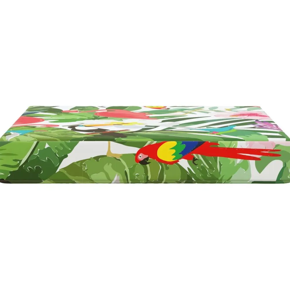 vidaXL Decoración-Cojín para sofá de exterior 60 x 60 x 8 cm Poliéster