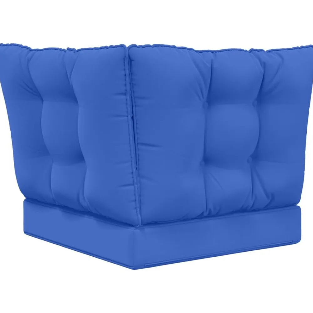 vidaXL Cojín para sofá de exterior 3 pcs Poliéster Tuquesa Sale