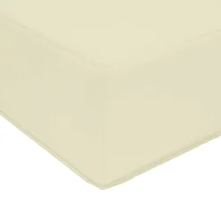 vidaXL Cojín para sofá de exterior 2 pcs Poliéster Crema Sale