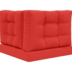 vidaXL Decoración-Cojín para sofá de exterior 3 pcs Poliéster