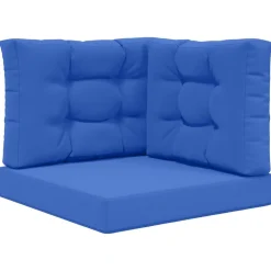 vidaXL Cojín para sofá de exterior 3 pcs Poliéster Tuquesa