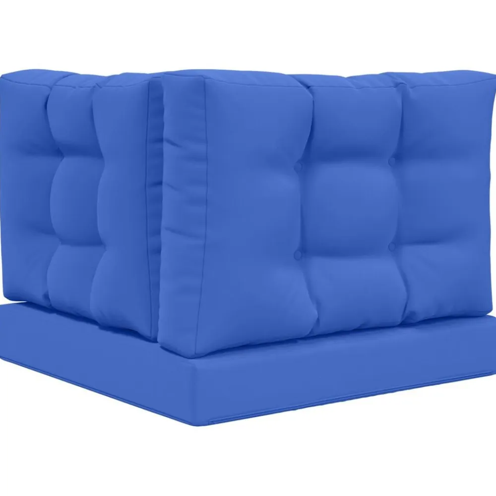 vidaXL Cojín para sofá de exterior 3 pcs Poliéster Tuquesa
