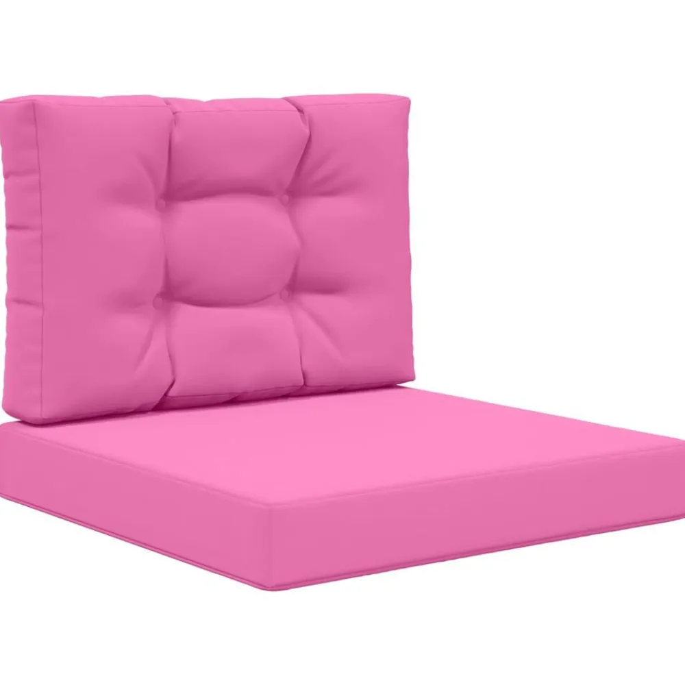 vidaXL Decoración-Cojín para sofá de exterior 2 pcs Poliéster