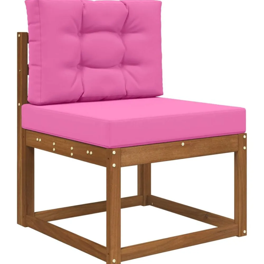 vidaXL Decoración-Cojín para sofá de exterior 2 pcs Poliéster