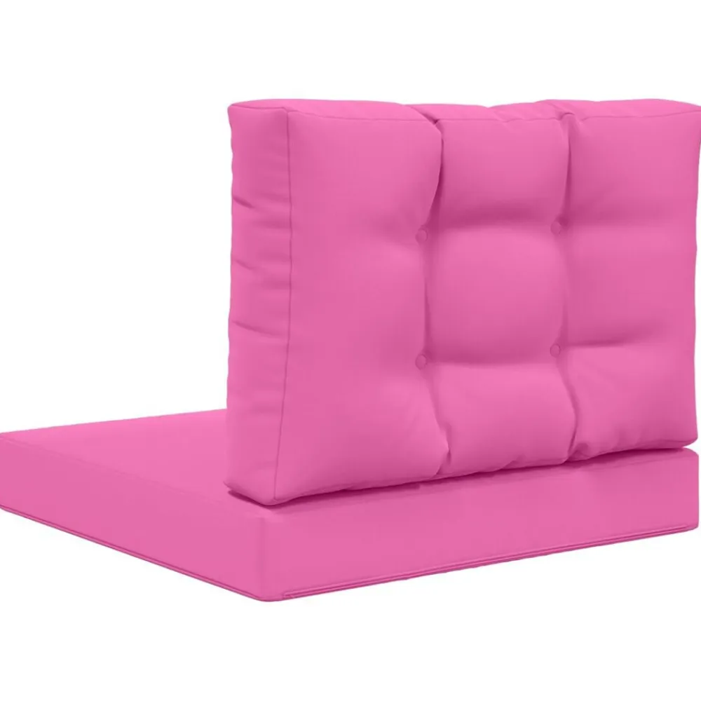 vidaXL Decoración-Cojín para sofá de exterior 2 pcs Poliéster