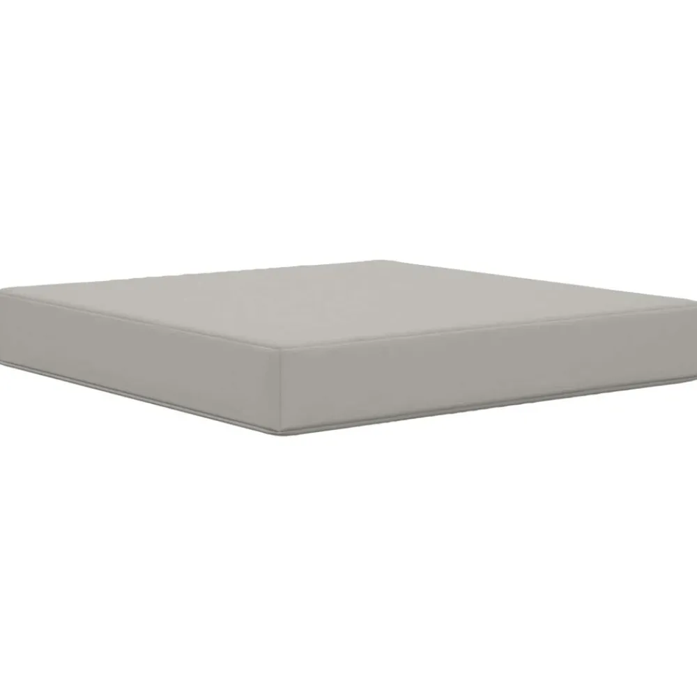 vidaXL Cojín para sofá de exterior 2 pcs Poliéster Gris New