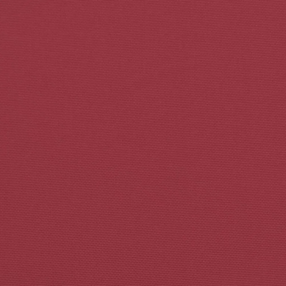 vidaXL Cojín para sofá de palets tela Oxford rojo tinto 60x60x9,5 cm Rojo vino tinto Online