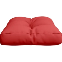 vidaXL Cojín para sofá de palets de tela 50x40x12 cm Rojo