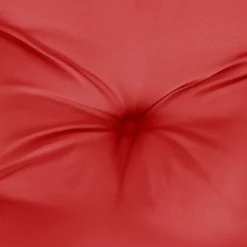 vidaXL Cojín para sofá de palets de tela 50x40x12 cm Rojo