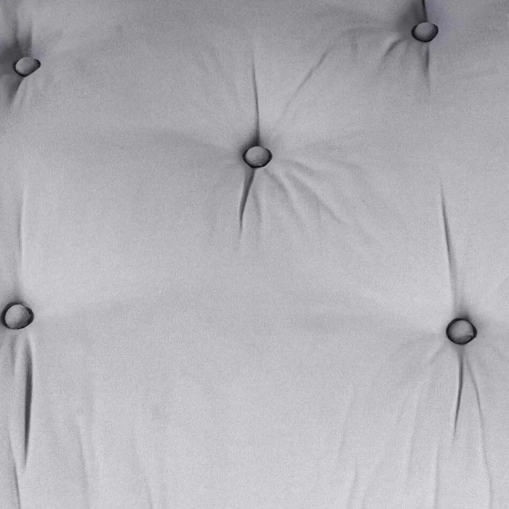 vidaXL Cojín para Sofá Pallet 2 pcs 120 x 80 x 38 cm Tela Gris Clearance