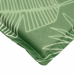 vidaXL Decoración-Cojín para tumbona de sol Verde 178 x 60 x 4 cm Tela Oxford