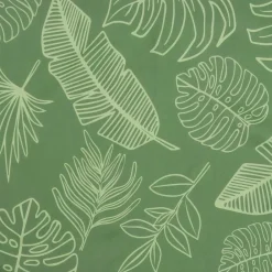vidaXL Decoración-Cojín para tumbona de sol Verde 178 x 60 x 4 cm Tela Oxford