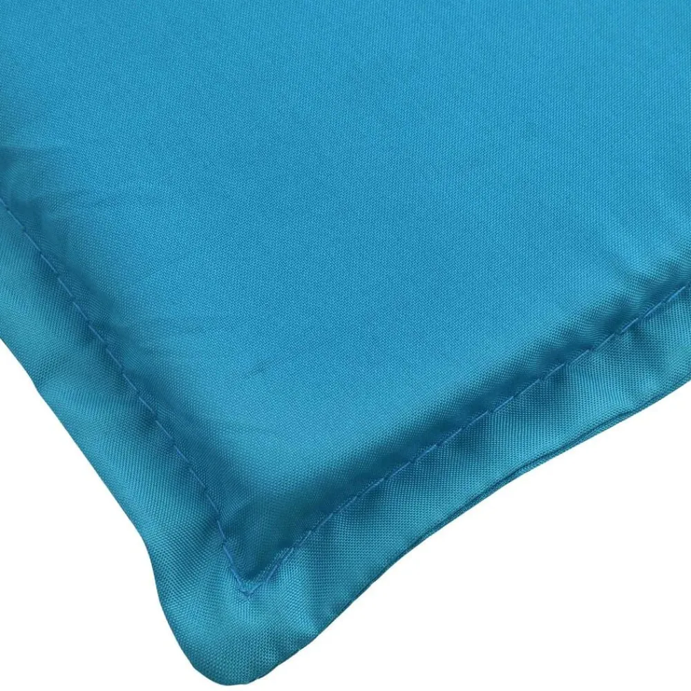 vidaXL Cojín para tumbona de sol 178 x 60 x 4 cm Azul claro Sale