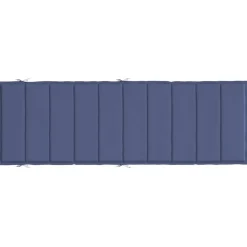 vidaXL Cojín para tumbona tela Oxford Azul marino Sale