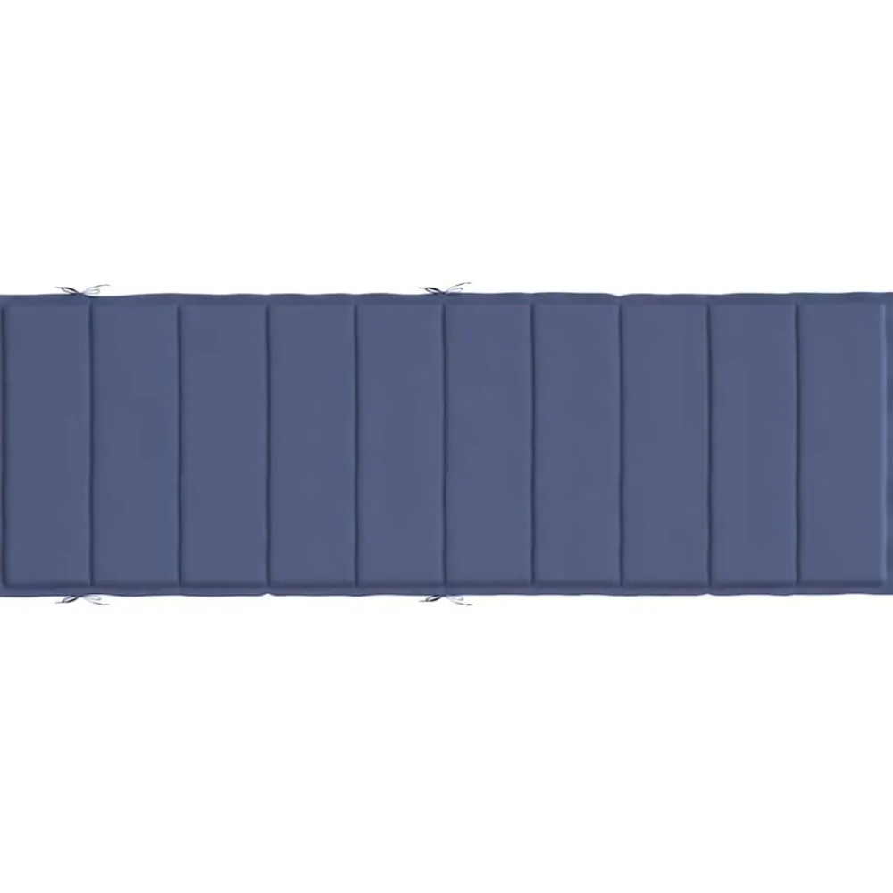 vidaXL Cojín para tumbona tela Oxford Azul marino Sale