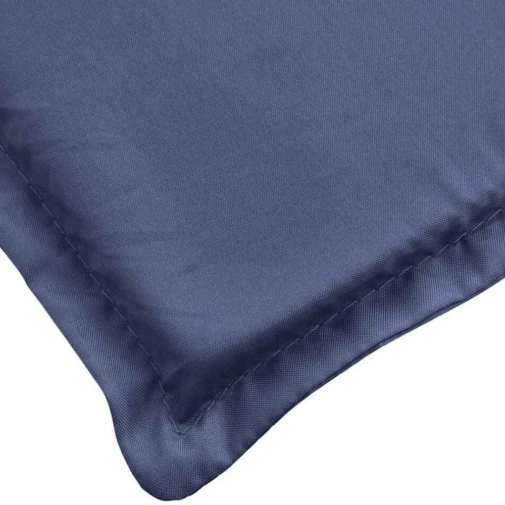 vidaXL Cojín para tumbona tela Oxford Azul marino Sale