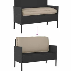 vidaXL Decoración-Cojín 120 x 50 x 12 cm Tela Oxford