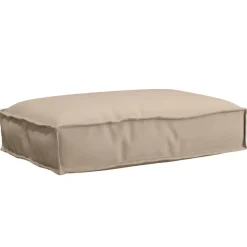 vidaXL Cojín 60 x 40 x 8 cm Tela Oxford Taupé Clearance