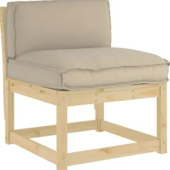 vidaXL Decoración-Cojín 80 x 40 x 12 cm Tela Oxford