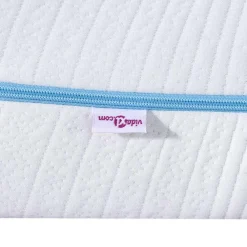 vidaXL Camas Y Accesorios-Colchón 80 x 200 cm Tela Jacquard