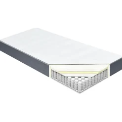 vidaXL Camas Y Accesorios-Colchón de cama box spring firmeza media 200x80x20 cm